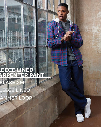 Men'S Fleece Lined Carpenter Pant
