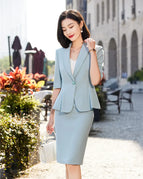 Green Skirt Suit / 4Xl