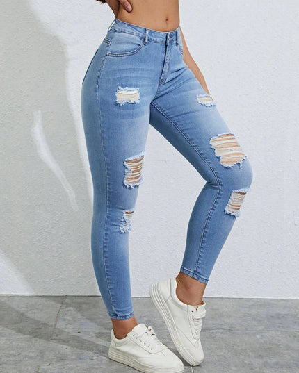 Essnce Ripped Skinny Jeans