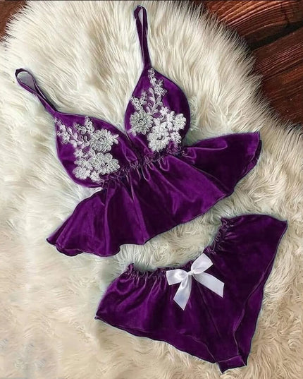 Women Corset Lace Floral Lingerie Set Sexy plus Size V Neck Bralette Bra Two Piece Splicing Stain Underwear Lingeries Sets Sexy