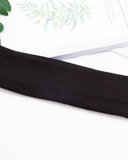Elastic Cotton Hairband Fashion Headbands for Women Men Solid Running Fitness Yoga Hair Bands Stretch Makeup Hair Accessories