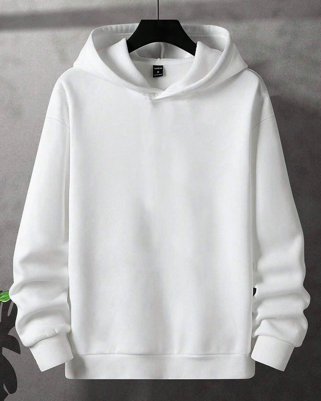 Manfinity Homme Men'S Ultra Loose Fit Moon & Planet Printed Hoodie