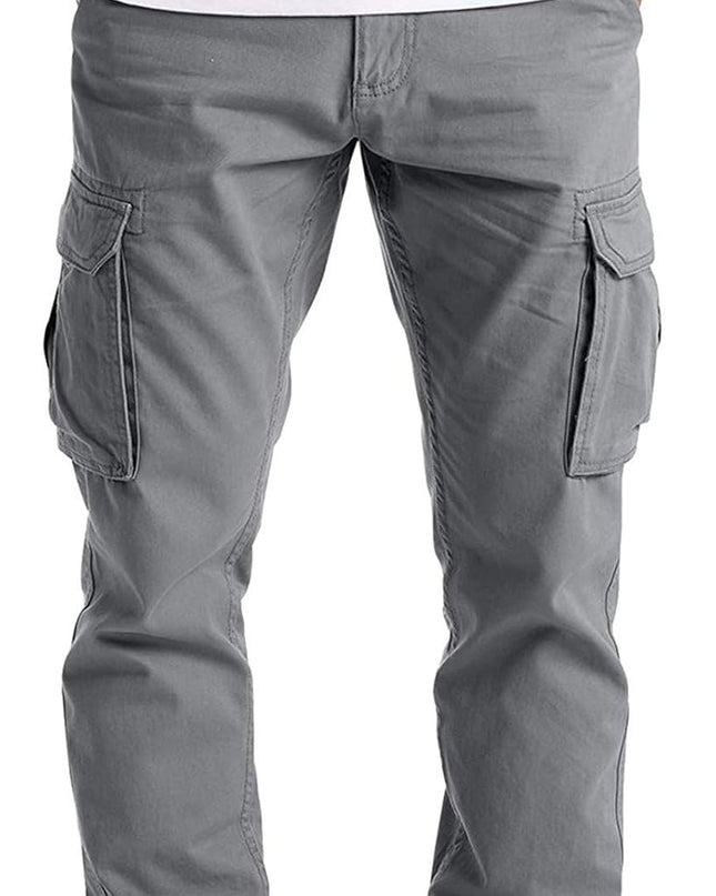 Men'S Camouflage Pants Outdoor Hiking Pants,Tactical Pants Work Cargo Pants for Men with Pockets, Gray, Xx-Large