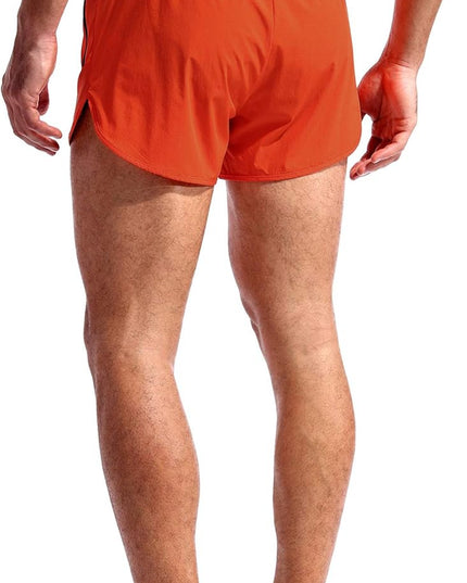 Men’S Running Shorts 3 Inch Quick Dry Gym Athletic Workout Shorts for Men with Zipper Pockets