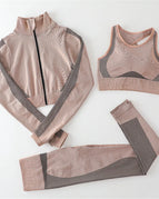 3Pcs Set Khaki / Xl