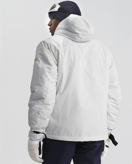 Men'S Mountain Waterproof Ski Snow Jacket Winter Windproof Rain Jacket