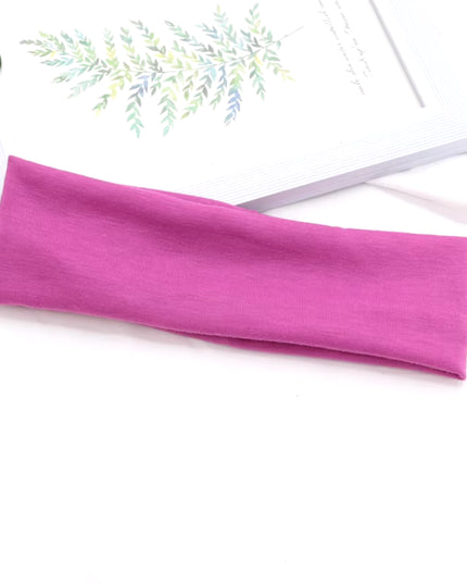 Elastic Cotton Hairband Fashion Headbands for Women Men Solid Running Fitness Yoga Hair Bands Stretch Makeup Hair Accessories