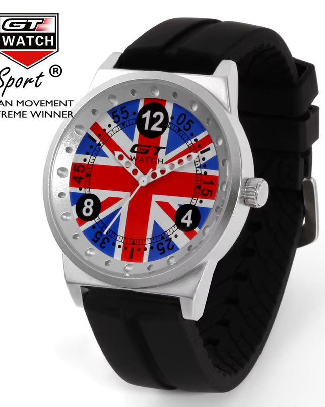 GT Watch Men Italy Flag F1 Sport Watch Mens Watches Top Brand Luxury Men'S Watch Clock Reloj Hombre Erkek Kol Saati Relogio